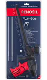 Profesionalus statybinių putų pistoletas su ilgesniu vamzdžiu PENOSIL FoamGun P1