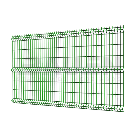 Tvoros segmentai | Segmentinės 3D tvoros panelė 1,23x2,5 m, 4 mm dažyta